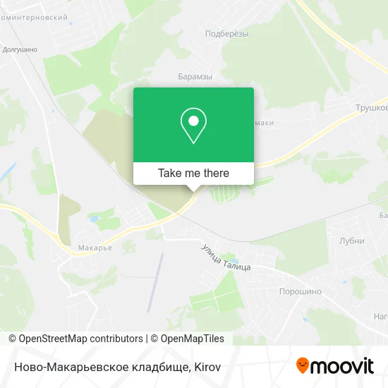 Ново-Макарьевское кладбище map