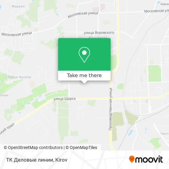 ТК  Деловые линии map