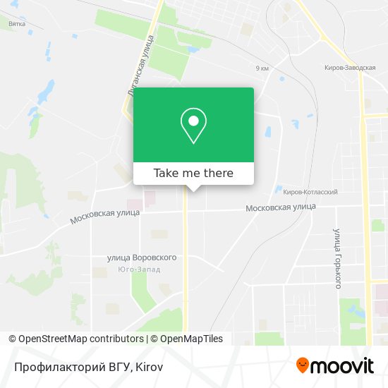 Профилакторий ВГУ map