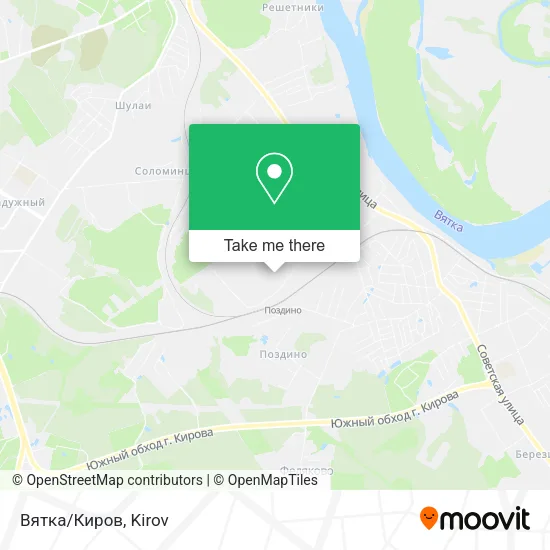 Вятка/Киров map