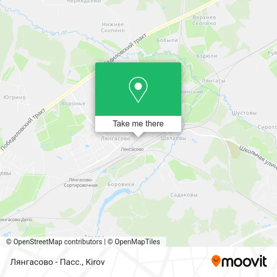 Лянгасово - Пасс. map