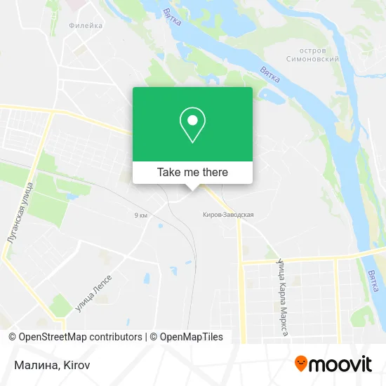 Малина map