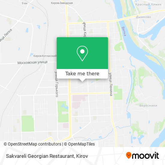 Sakvareli Georgian Restaurant map