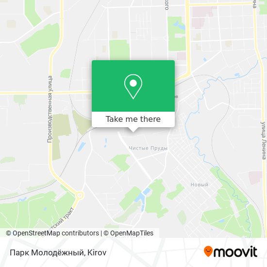 Парк Молодёжный map