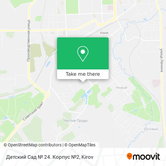 Детский Сад № 24. Корпус №2 map