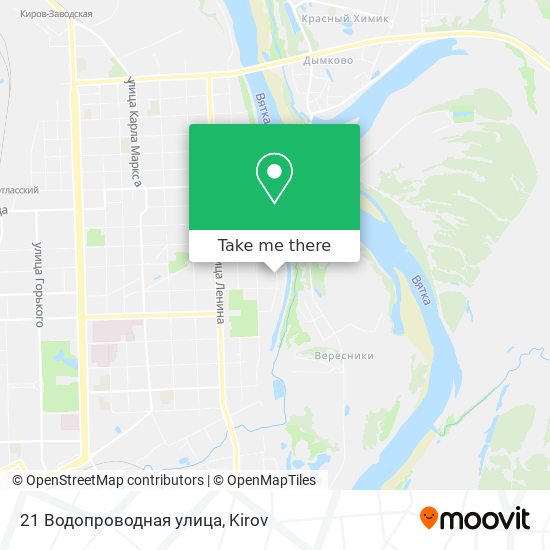 21 Водопроводная улица map