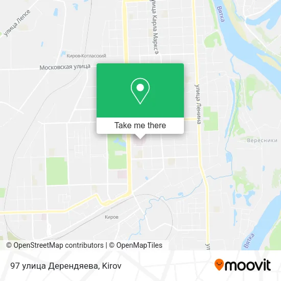 97 улица Дерендяева map