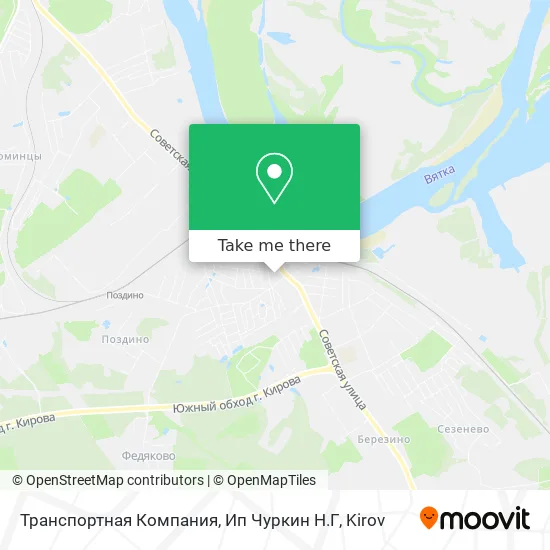 Транспортная Компания, Ип Чуркин Н.Г map