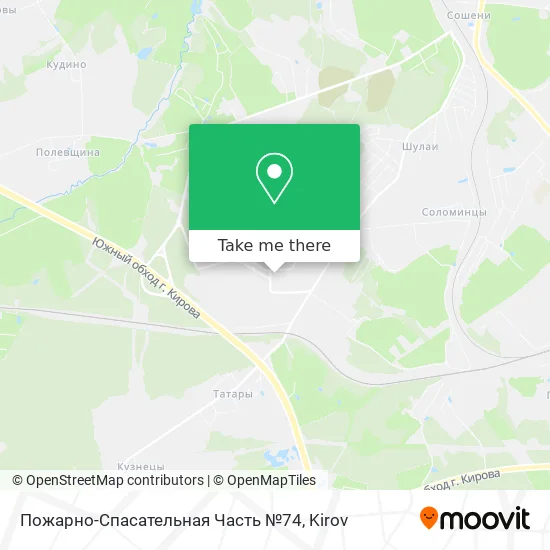 Пожарно-Спасательная Часть №74 map