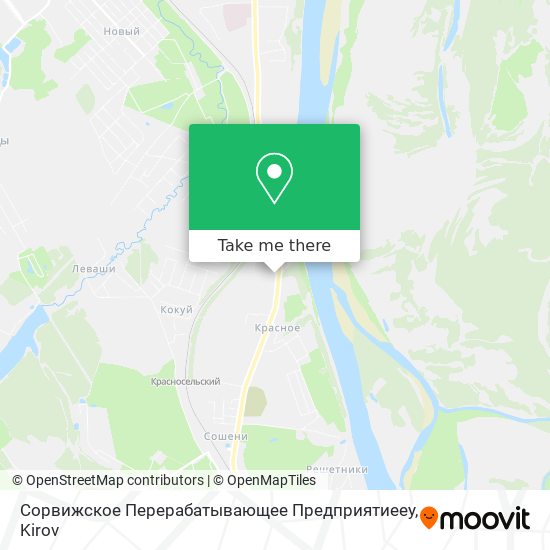 Сорвижское Перерабатывающее Предприятиеey map