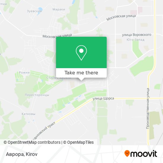 Аврора map