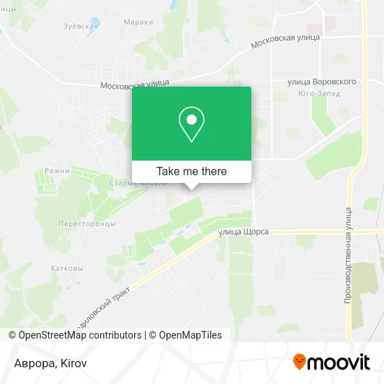Аврора map