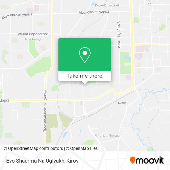 Evo Shaurma Na Uglyakh map