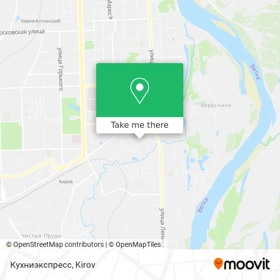 Кухниэкспресс map