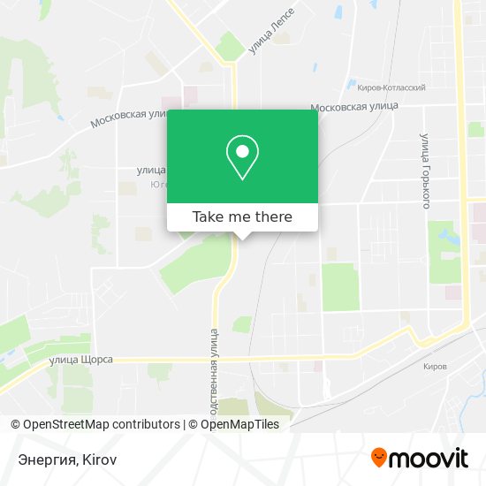 Энергия map