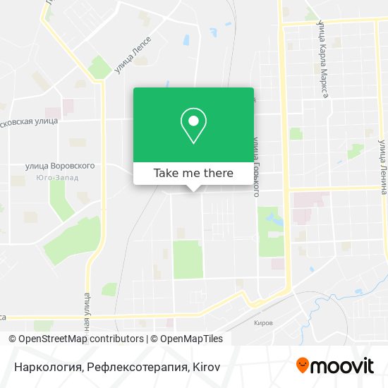 Наркология, Рефлексотерапия map