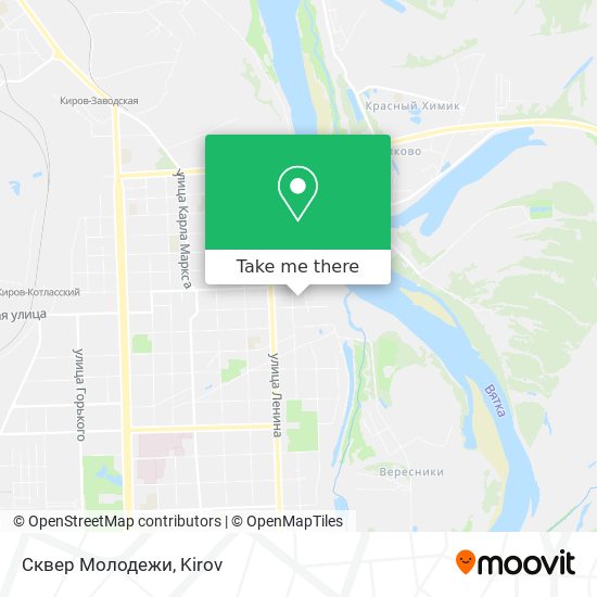 Сквер Молодежи map