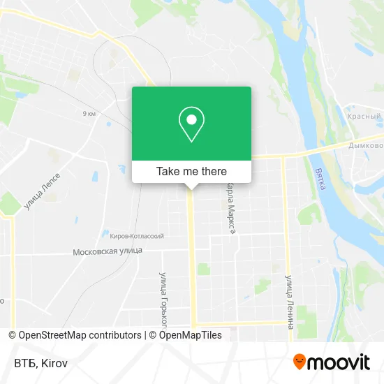 ВТБ map