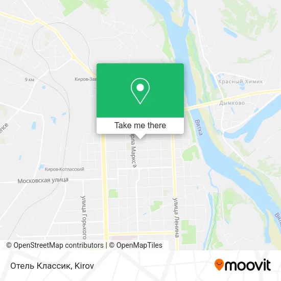 Отель Классик map