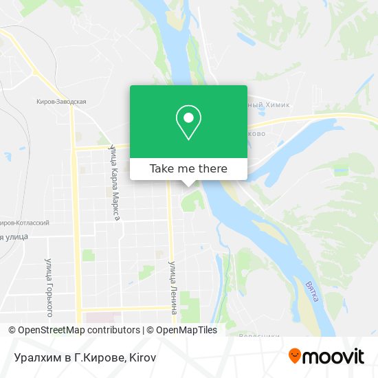 Уралхим в Г.Кирове map