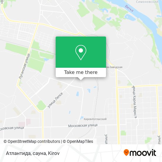 Атлантида, сауна map
