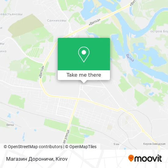 Магазин Дороничи map