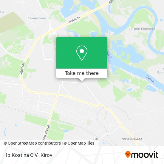 Ip Kostina O.V. map