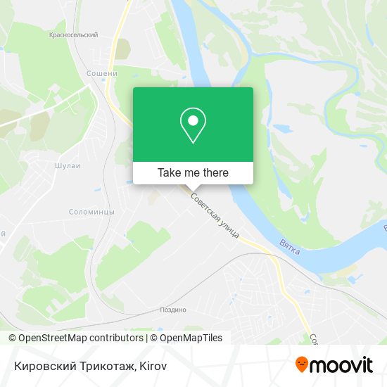 Кировский Трикотаж map
