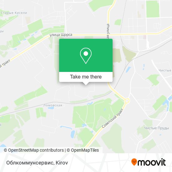 Облкоммунсервис map