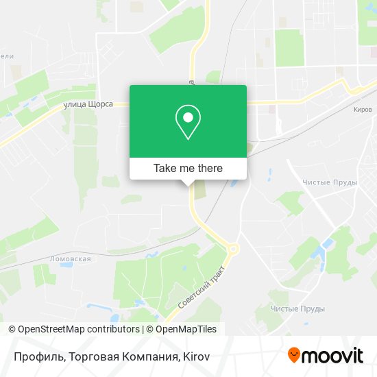 Профиль, Торговая Компания map