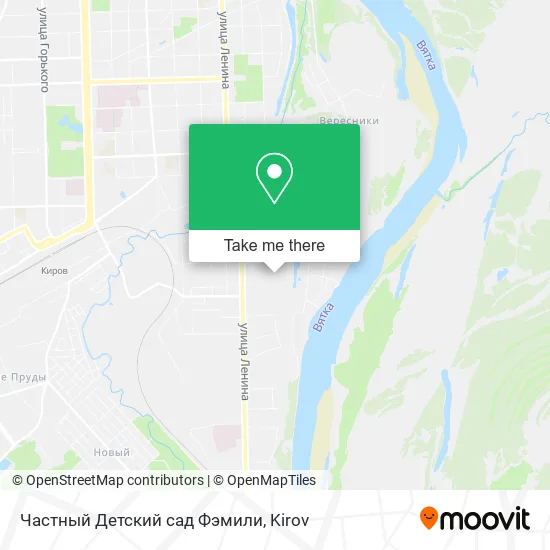 Частный Детский сад Фэмили map