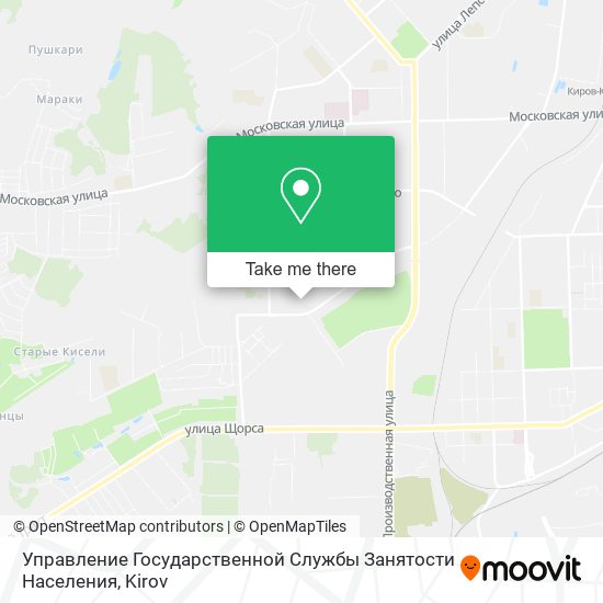 Управление Государственной Службы Занятости Населения map