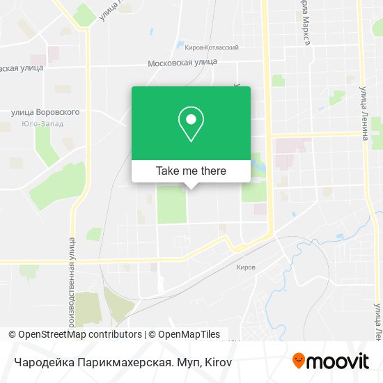 Чародейка Парикмахерская. Муп map