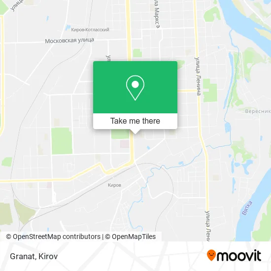 Granat map