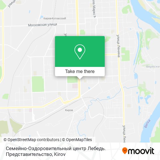 Семейно-Оздоровительный центр Лебедь. Представительство map