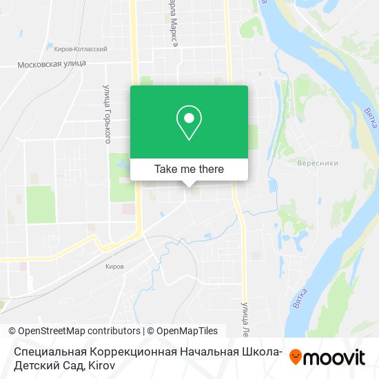 Специальная Коррекционная Начальная Школа-Детский Сад map