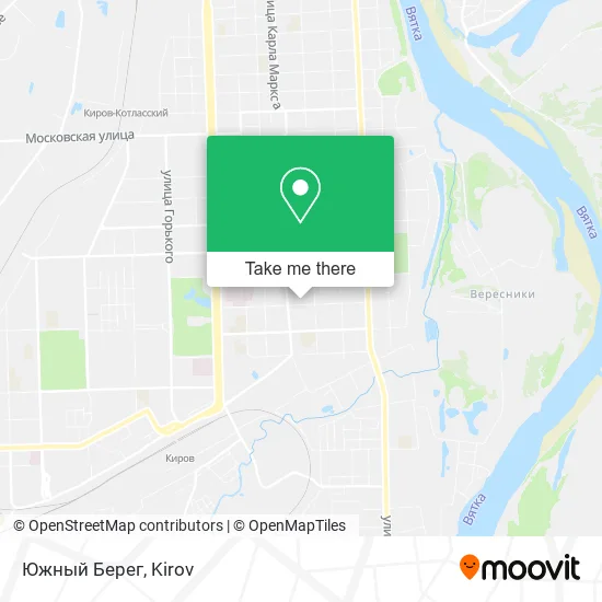 Южный Берег map