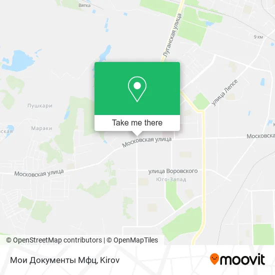 Мои Документы Мфц map