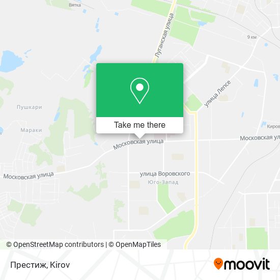 Престиж map