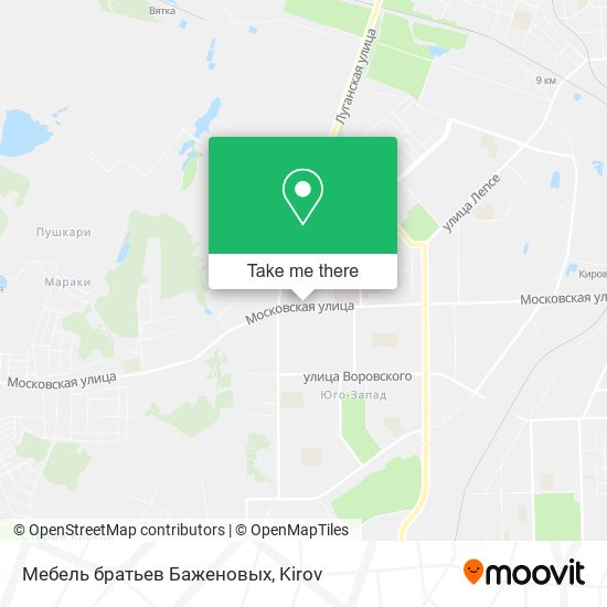 Мебель братьев Баженовых map