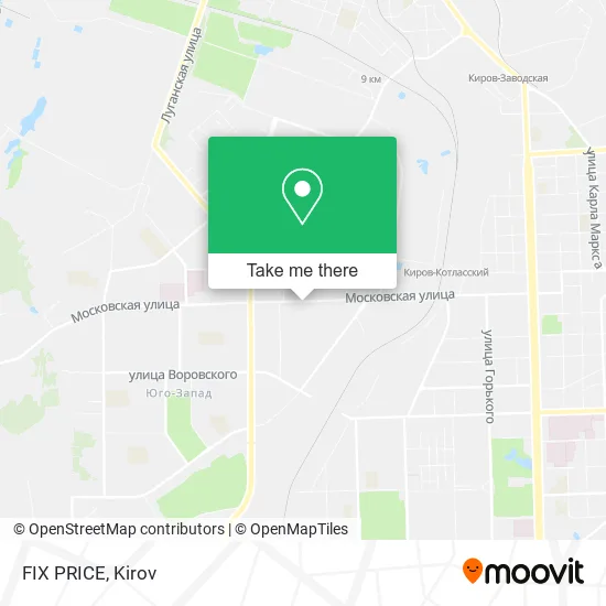 FIX PRICE map