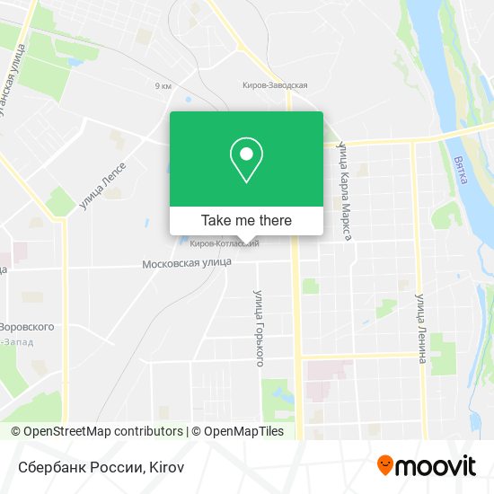 Сбербанк России map