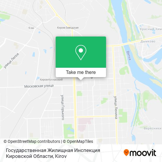 Государственная Жилищная Инспекция Кировской Области map