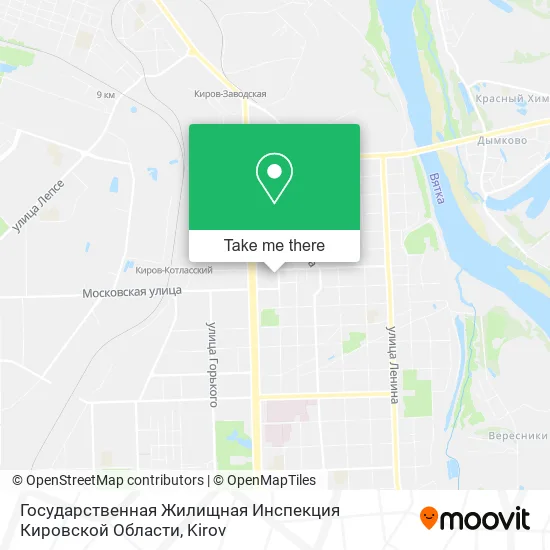 Государственная Жилищная Инспекция Кировской Области map