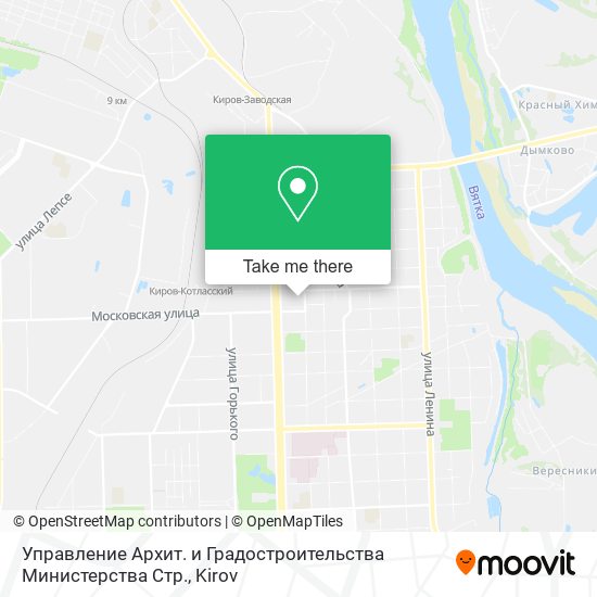 Управление Архит. и Градостроительства Министерства Стр. map