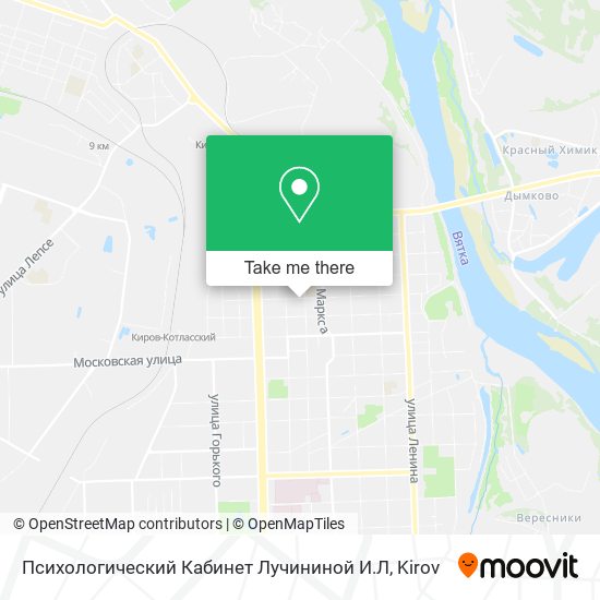 Психологический Кабинет Лучининой И.Л map