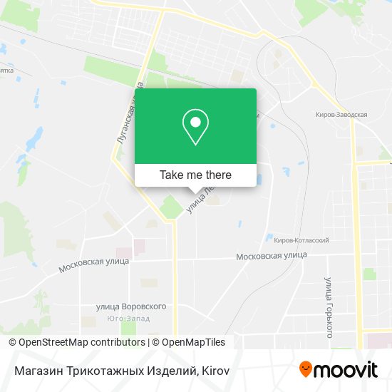 Магазин Трикотажных Изделий map