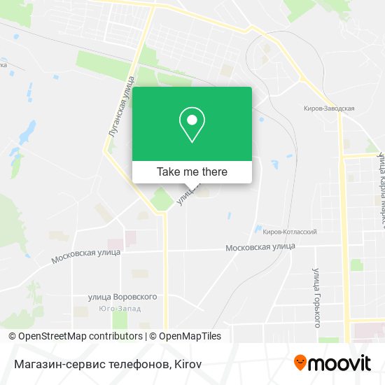 Магазин-сервис телефонов map