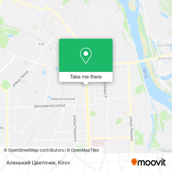 Аленький Цветочек map