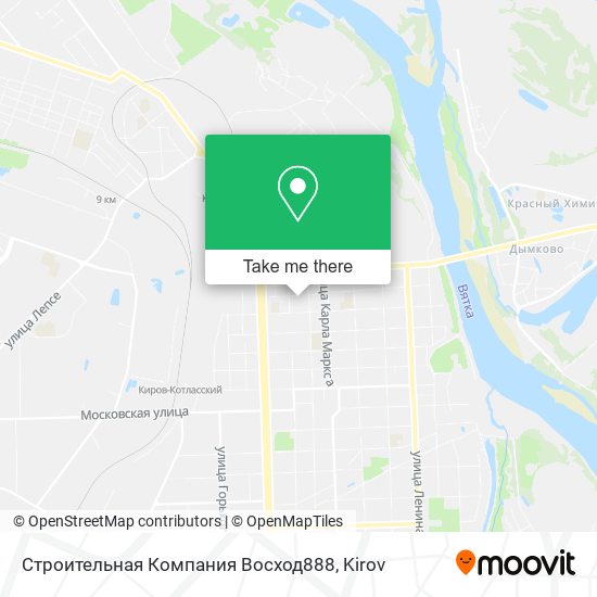 Строительная Компания Восход888 map